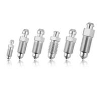 NONDK 36 Piezas Tornillo de Sangrado de Freno, Kit de Válvula de Sangrado de Freno, Sangradores de Freno Estándar SAE y Métricos para Reemplazo