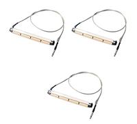 NONDK 3X Traje Piezoeléctrico Pickup para Transductores para Bajo Acústico de 4 Cuerdas