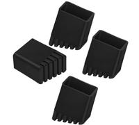 NONDK 4 Piezas de Patas de Goma para Escaleras, Cubiertas de Patas de Escalera, Tapas de Pies para Escaleras de
