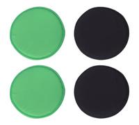 NONDK 4 Uds. Cojín para Asiento de Senderismo, Cojín para Asiento de Camping, Asientos Portátiles, Pequeño Cojín Redondo para Asiento para Picnic Al Aire Libre, Estadio C