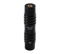 NONDK 48V 3Pin XLR A 3.5MM Amplificador de Micrófono de Condensador Adaptador de Alimentación Fantasma para Micrófono de Condensador Adaptador de 3 Pines XLR A Mic