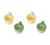 NONDK 4PCS Filtro de Drenaje para de Cocina de Cactus Uso Doméstico Filtro de Cesta de Drenaje para de Cactus Tapón de de Cesta de Elevación de Red