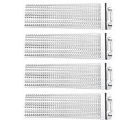 NONDK 4X Alambre Trampa de Acero de Diseno Medio de Tambor para Ninos Cajon de Trampa Tambor Caja 20 Hebras