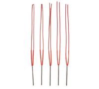 NONDK 5 Piezas Elementos Calefactores de Cartucho EléCtrico 220 V 6Mm DiáMetro de Tubo Elementos Calefactores Tubulares de Acero Inoxidable Potencia 120 W