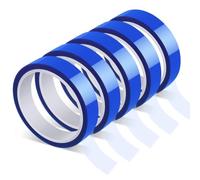NONDK 5 Rollos de Cinta Resistente Al, Cinta de Sublimación de 20 mm X 30 M (98 Pies), Cinta de Transferencia de para Impresora Electrónica de Sublimación