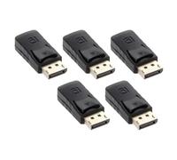 NONDK 5 Uds 4K Displayport Dummy Plug DP Adaptador de Pantalla Virtual Tarjeta GráFica de VíDeo Tramposo EDID Emulador Fantasma Sin Cabeza