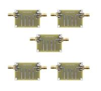 NONDK 5 Unidades de Filtro Pasabanda de Microcinta de 2,4 GHz, Componente Electrónico, Módulo de Filtro Pasabanda de 2,4 GHz, Filtro de Microcinta de 1,6 mm de Espesor