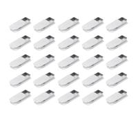 NONDK 50 Contenedores de Tapa Deslizante de Metal, Cajas de Tapa Deslizante Rectangulares de Metal para Velas, Joyería y Manualidades, 50 X 25 X 10 mm