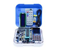 NONDK 51 Placa de Desarrollo de Microcomputadora de un Solo Chip 51 Placa de Desarrollo Tablero de Aprendizaje STC89C52 Suite Mínimo