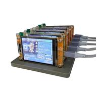 NONDK 5X 1030KH/S +5 Slots Base Minero de Bitcoin Crypto Solo con Pantalla Inteligente de 2.8 Pulgadas Tasa de Hash Mejorada para el Hogar BTC