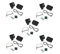 NONDK 5X Preamplificador de Ecualizador de Guitarra Acústica -17A con Sintonizador de Procedimiento Digital Ecualizador