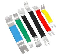 NONDK 6 Herramientas para Quitar Molduras de Automóviles, Removedor de Sujetadores, Palanca para Quitar Paneles de Puertas de Automóviles, Tableros y Radios.