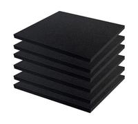 NONDK 6 PCS Hojas de Espuma de Poliuretano Almohadillas de Espuma para Cajas de Embalaje Caja de Herramientas Almohadillas de Espuma para Manualidades Cortables, 40X30X3cm