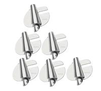 NONDK 6 Piezas de Pie para Dobladillo Enrollado para Coser, 5 Mm-10 Mm, 6 TamañOs de Pie de PresióN Enrollado, Prensatelas para MáQuina de Coser, Pie para Dobladillo