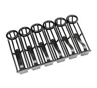 NONDK 6 Uds. Riel de Bolsillo para Mesa de Billar, Pista Deslizante para Mesa de Billar, Suministros de Billar, Accesorios para Mesa de Billar