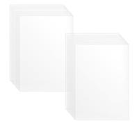 NONDK 60 Láminas de Acetato Transparente para Manualidades, Láminas de Plástico Transparente para Manualidades, para Tarjetas de Bricolaje, Álbumes de Fotos y Marcos de Fotos.