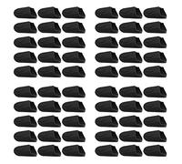 NONDK 60Pcs Boquilla de Goma Tapa Clip Ligadura Proteger Punta Delicada para Flauta Clarinete Saxofón Sax Piezas Accesorios