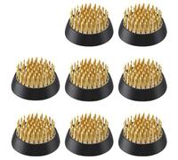 NONDK 8 Piezas de Ranas de Flores, Soporte Redondo de LatóN para Flores, JarróN JaponéS, Arreglo Floral de Ranas (1,34 Pulgadas)