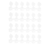 NONDK 80 Tiras, 480 Botes, Tiras de Pintura VacíAs, Botes de Pintura, Mini Botes de Pintura, Contenedores de Almacenamiento Transparentes para Pinturas ArtíSticas (3Ml)