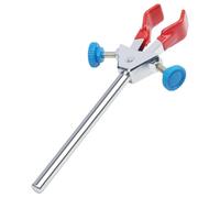 NONDK Abrazadera Giratoria de 2 Puntas, Multiusos, Resistente, de Doble Punta y Ajustable, Accesorio de Laboratorio.