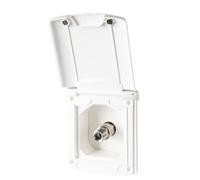NONDK Accesorios para Caravanas, Entrada de Agua, Salida, Filtro, Tapa Bloqueable con Boquillas Adaptadoras de 20 mm para Barcos, Caravanas, Automóviles