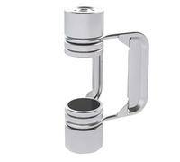 NONDK Accesorios para Mesa de Acero Inoxidable Portátiles para Acampar Al Aire Libre, Abrazadera de Retención
