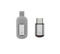 NONDK Actualiza el Mini Control Remoto Inteligente IR con Adaptador USB Tipo C y Aplicación para Teléfono para Smartphones, TV Boxes y Acondicionados B