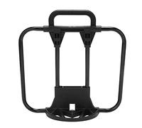 NONDK Actualizar Bicicleta Plegable S-Bolsa C-Bolsa AleacióN Estante Frontal Mochila Estante Mochila Estante Esqueleto Cesta para Piezas