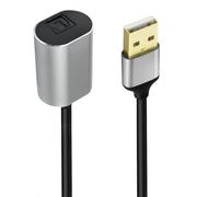 NONDK Adaptador de Audio Óptico USB A Toslink, Cable Convertidor de Fibra Óptica Digital USB A 2.0 Macho A SPDIF para PC Portátil.