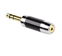 NONDK Adaptador de Auriculares de 6,35 mm A 3,5 mm con Sonido Superior y Conectores Chapados en
