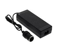 NONDK Adaptador de Corriente para Coche, Convertidor de CA de 110 V/220 V CC A 12 V, 10 A, UE.