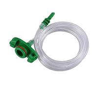 NONDK Adaptador de Jeringa Dispensador de 30CC-50CC la Tuberia de Aire de Plastico Transparente Pegamento