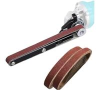 NONDK Adaptador de Lijadora de Banda para Soporte de Tubo de Amoladora Angular, Soporte de Lijado con Cojinete de Amoladora para Pulir y Eliminar Óxido.