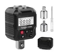 NONDK Adaptador de Par Digital de 1/2 Pulgada, Probador de Par Digital, Adaptador de Llave de Par Electrónico para Automóvil, Medidor de Par Versátil