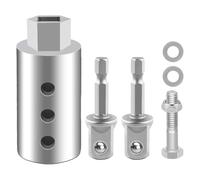 NONDK Adaptador de Taladro para de Remolque de Servicio Pesado con Taladro Inalámbrico, Adaptador de 1/2 A 1 Que Se Ajusta A Cualquier Transmisión de 1" en el de Remolque