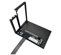 NONDK Adaptador Externo para Tarjeta Gráfica PCIe 5.0 X4 M2 para Portátil, Cable de Extensión EGPU, Base para Tarjeta Gráfica Externa con Soporte.