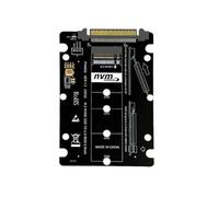 NONDK Adaptador M.2 NVMe A SFF-8639 U.2. Carcasa Convertidora SFF-8639 U.2 A NVMe M.2 M-Key. Zócalo PCIe 4.0 para SSD M.2 NVMe.
