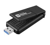 NONDK Adaptador USB AX5400 WiFi 6E Tarjeta WiFi Inalámbrica 2,4 G/5 G/6 GHz Tri-Band 5400 Mbps USB3.0 WiFi6E Adaptador para Win10 y Win11