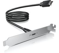 NONDK Adaptador USB-C de 20 Gbps para Panel Frontal con Cable de Extensión de Cabezal de Placa Base, USB-C Hembra A USB de 20 Pines.