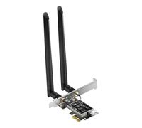 NONDK Adaptador WiFi 6E 5400Mbps BT5.2 PCI-e Tarjeta de Red Inalámbrica AX5400 WiFi 6E PCI-e 2.4G/5G/6Ghz Tarjeta WiFi para Win10 Win11