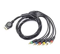 NONDK Adecuado para PS2 / Cable de Componente 1,8M Adecuado para PS 2/3 Accesorios de Cable de Juego de Alta ResolucióN