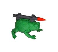 NONDK Adorno NavideñO de Sapo de Misiles, Divertidos Adornos NavideñOs, DecoracióN del del Hogar, Adorno para áRbol de Navidad, úNico de Broma