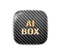 NONDK AI Box CarPlay Inalámbrico Android 13/Carplay/Android Auto TV Box WiFi 6 Bluetooth Adaptador Inalámbrico para Coche 2+16G