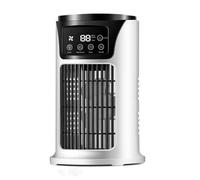 NONDK Aire Acondicionado Portátil, Minienfriador de Aire, 6 Velocidades, Luz LED de 7 Colores y Temporizador.