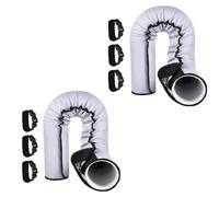 NONDK Aislante para Manguera de Aire Acondicionado Portátil. Fácil de Instalar con 3 Correas Ajustables.