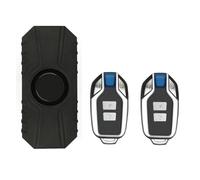 NONDK Alarma Vibrante Inalámbrica con 2 Controles Remotos para Bicicletas y Motocicletas. Control Remoto Recargable por USB, Impermeable.