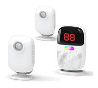 NONDK Alarmas de Cama para Personas Mayores Alarmas de Cama para Pacientes Mayores con Demencia Sensores de Movimiento para Alertas de Caídas y Salida de Habitación