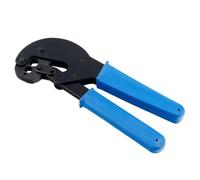 NONDK Alicates de Acero Multifuncionales - Herramienta de Crimpado para Conectores F RG6 RG11-5-7 con Cabezal F de Prensado en Frío para Conectores CCTV