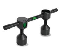 NONDK Alineadores de de Tubo Roscado, Alineadores de Que Se Ajustan A Bridas con Agujeros de 1/2" A 1-7/16" de Diámetro, con Incorporado
