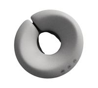 NONDK Almohada Masaje Suave para el Rostro, Espuma Viscoelástica para Relajarse, Cojín para Salón Belleza, Cojín para SPA, Almohadilla en Forma U, Color Gris